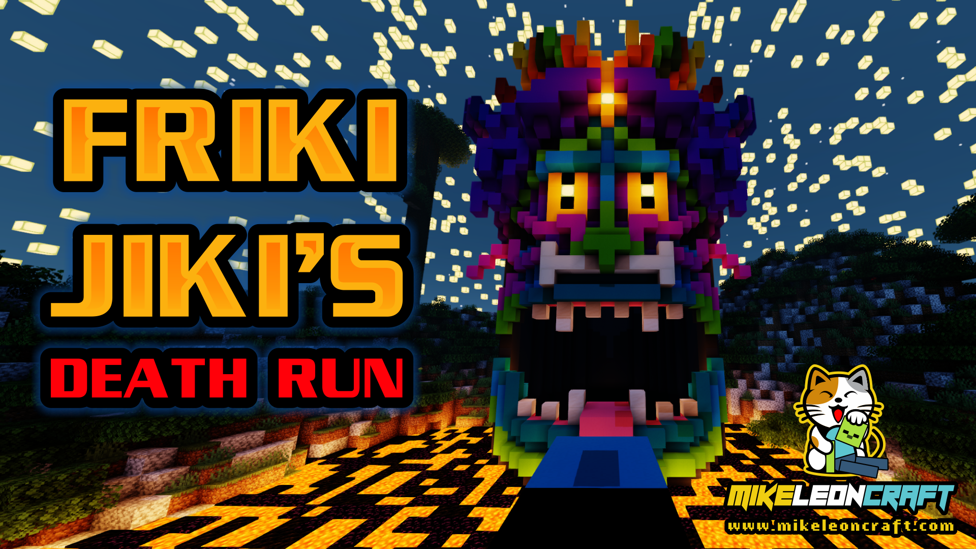 Descarca Friki Jiki's Death Run pentru Minecraft 1.15.2